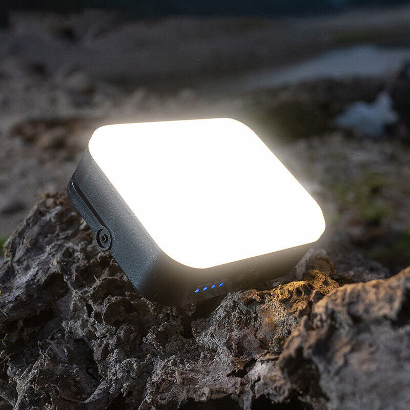 LED Solar Camping Lantern – USB Rechargeable Outdoor Tent & Emergency Light
