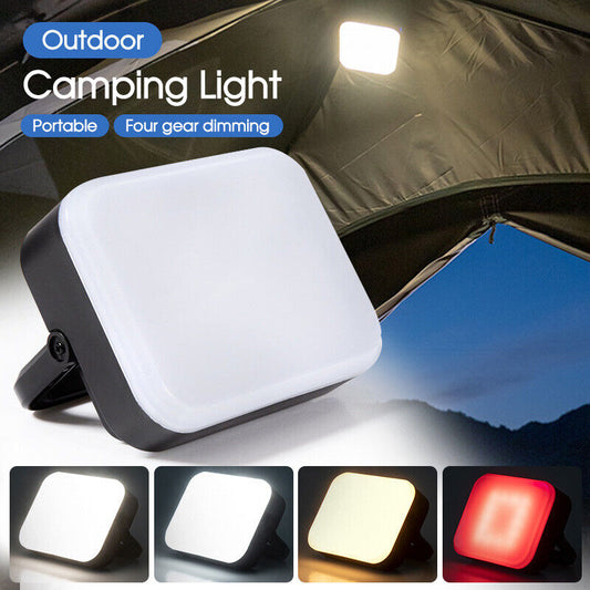 LED Solar Camping Lantern – USB Rechargeable Outdoor Tent & Emergency Light
